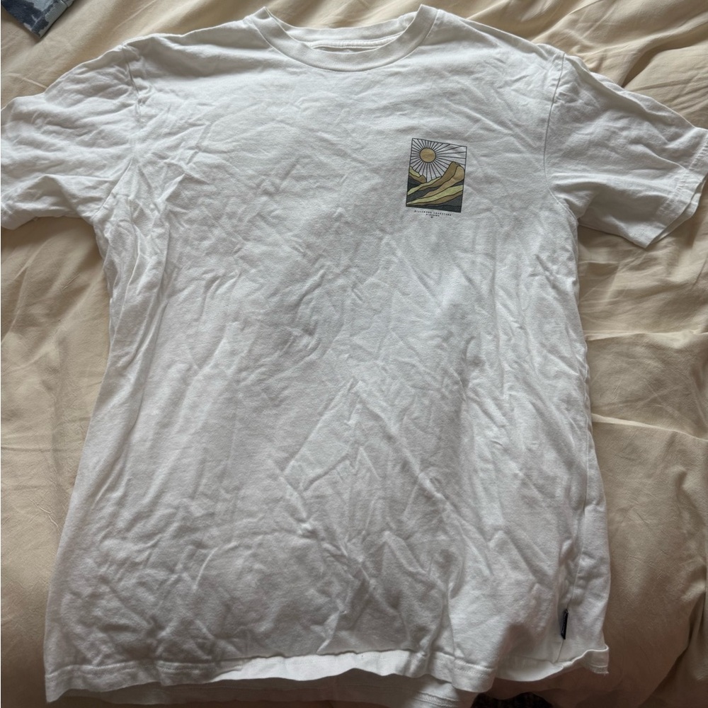 Billabong White Short Sleeve Tee